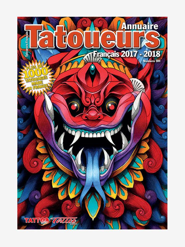 French Tattoo Artists Yearbook 2017-2018