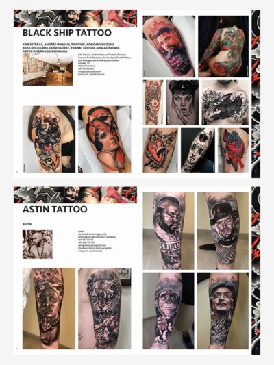 Spanish Tattoo Artists Yearbook 2021-2022