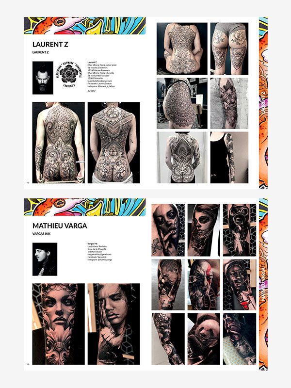 French Tattoo Artists Yearbook 2018-2019