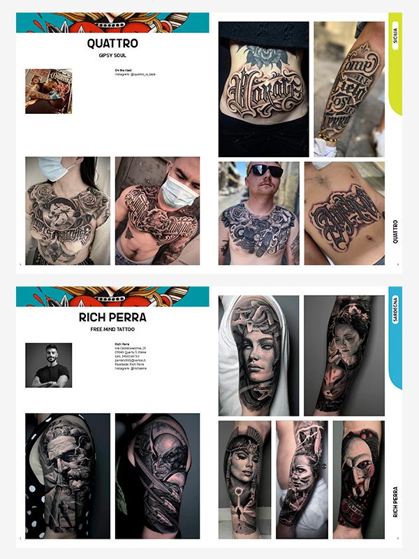 Italian Tattoo Artists Yearbook 2022-2023