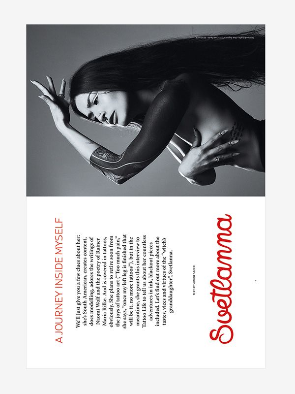 Cover girl: Svetlanna, Tattoo Life Magazine 142
