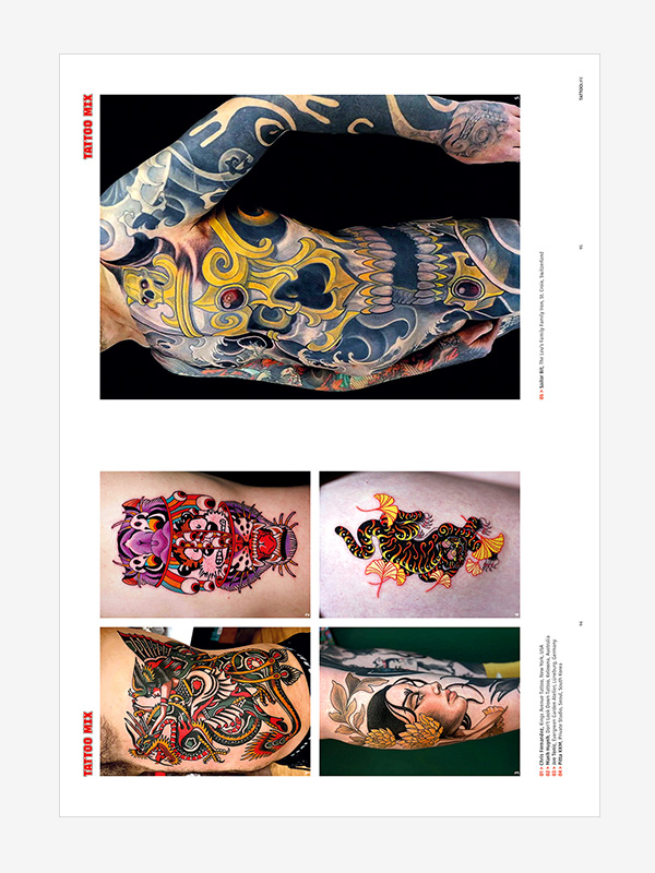 Tattoo Mix, Tattoo Life Magazine 145