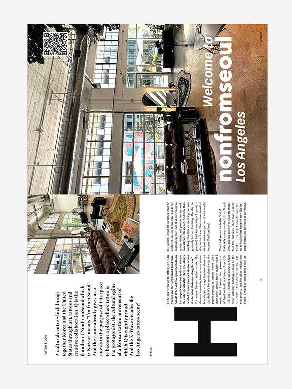 Tattoo Shop: welcome to Los Angeles at NonFromSeoul