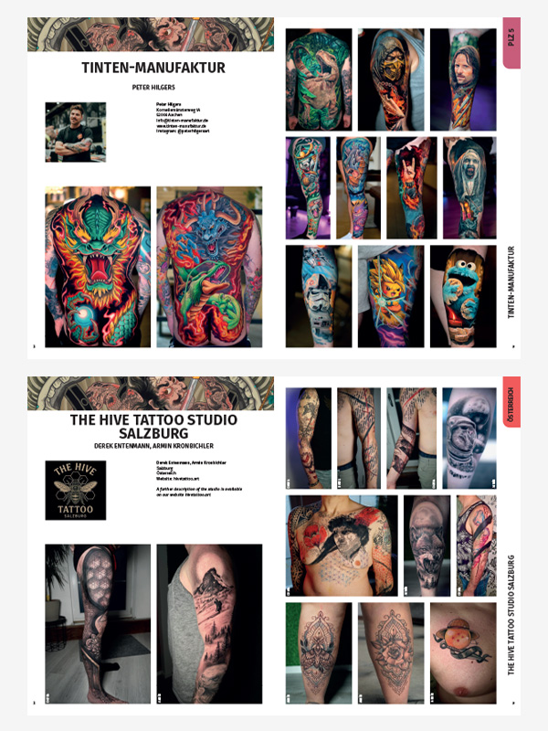 German Tattoo Artists Yearbook 2026