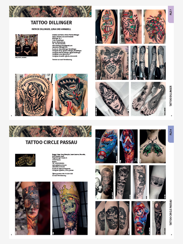 German Tattoo Artists Yearbook 2026