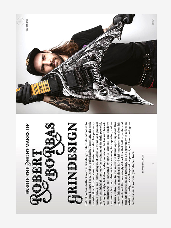 Chat at the top: Robert Borbas (Grindesign) presents Incubus,