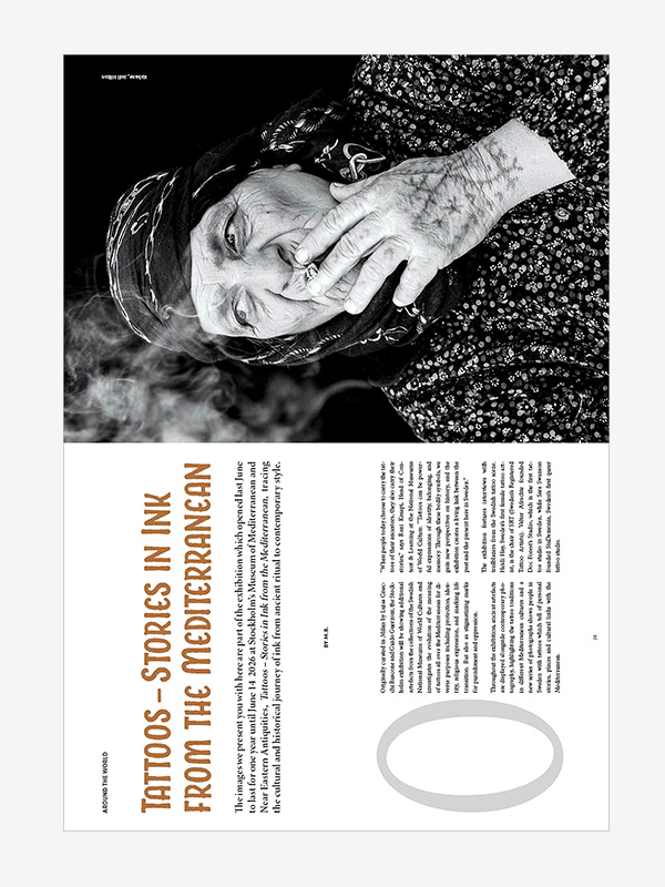 Tattoos – Stories in Ink from the Mediterranean, a visual journey from ancient ritual to modern art.