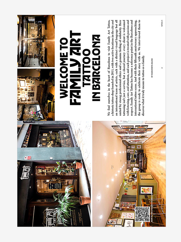 Tattoo Shop: Inside Family Art Tattoo, Barcelona