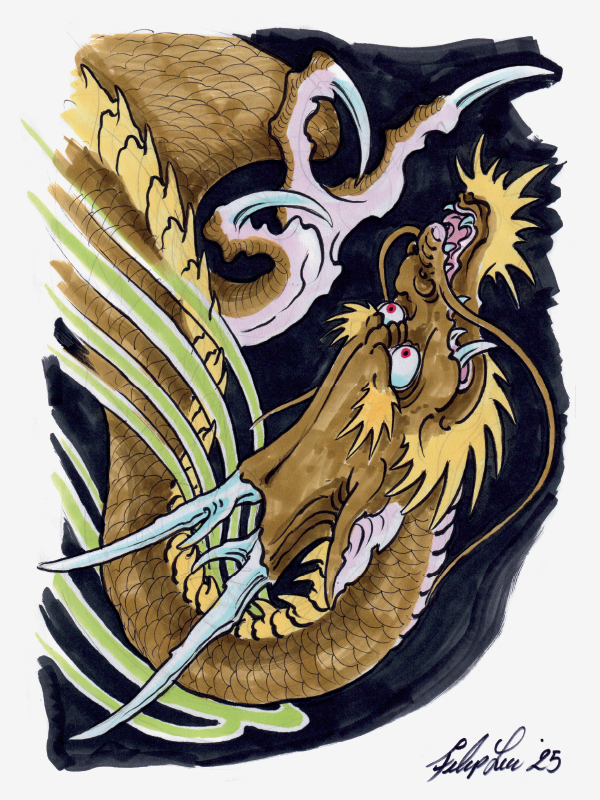 100 Dragons by Filip Leu