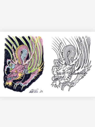 100 Dragons by Filip Leu