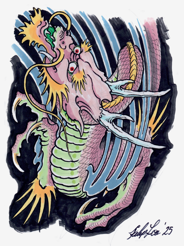 100 Dragons by Filip Leu