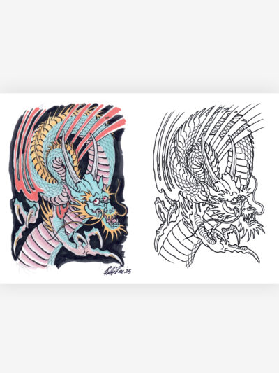 100 Dragons by Filip Leu