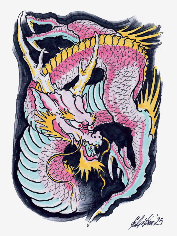 100 Dragons by Filip Leu