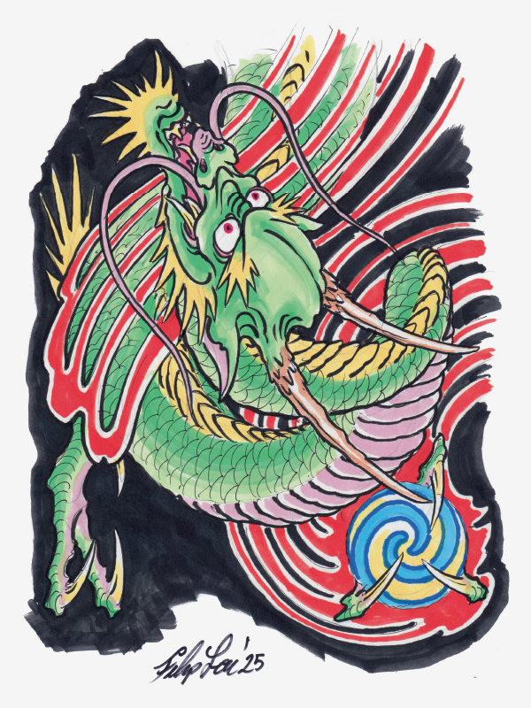 100 Dragons by Filip Leu