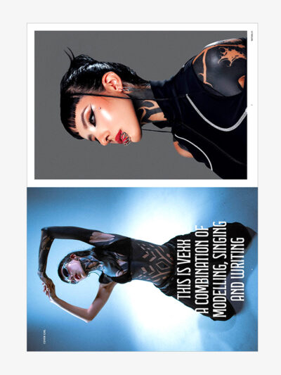 VEXX, a combination of modelling, singing and writing