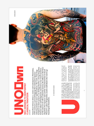 Japanese tattoos revisited by UNO Own