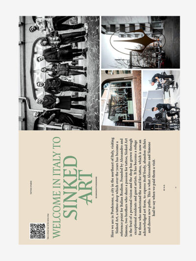 Sinked Art tattoo in Pordenone, Italy