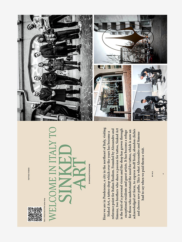 Sinked Art tattoo in Pordenone, Italy