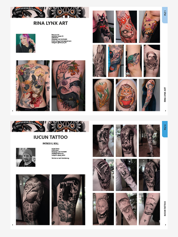German Tattoo Artists Yearbook 2027