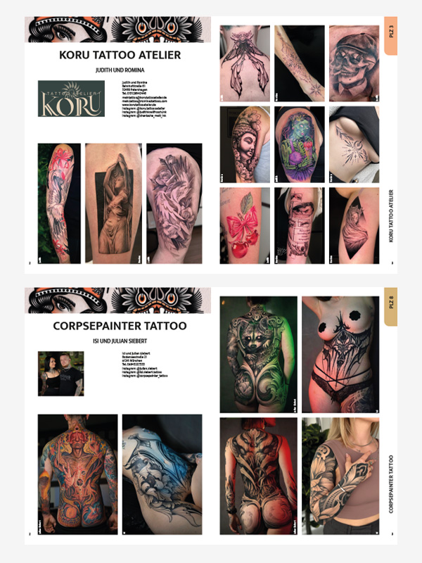 German Tattoo Artists Yearbook 2027