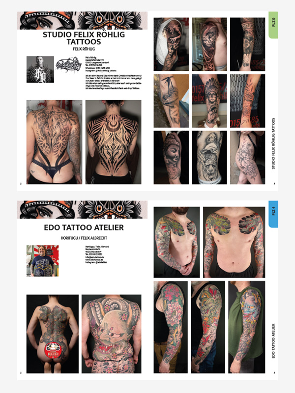 German Tattoo Artists Yearbook 2027