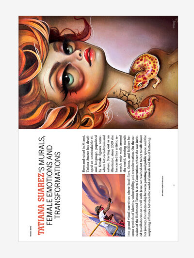 Tatiana Suarez – Female Emotions and Transformations in Murals